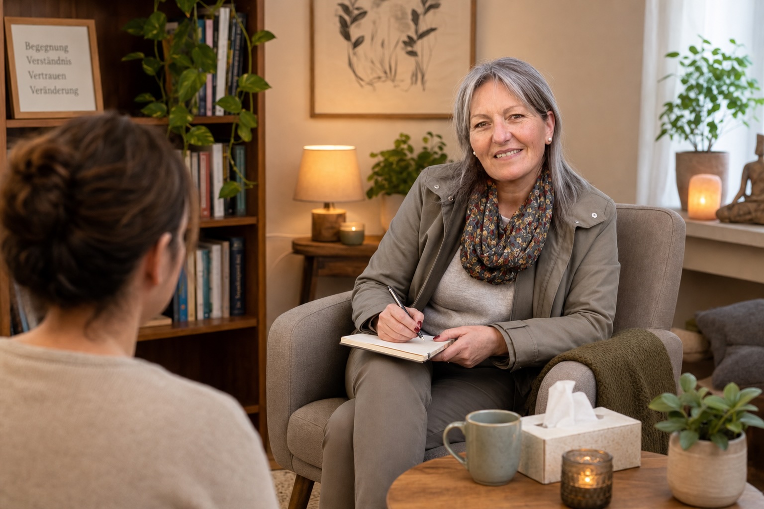samtalepartner i en overgang i livet med Christl Riple